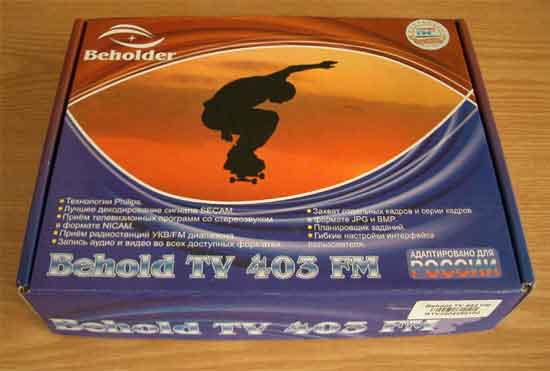 Коробка Behold TV 403 FM